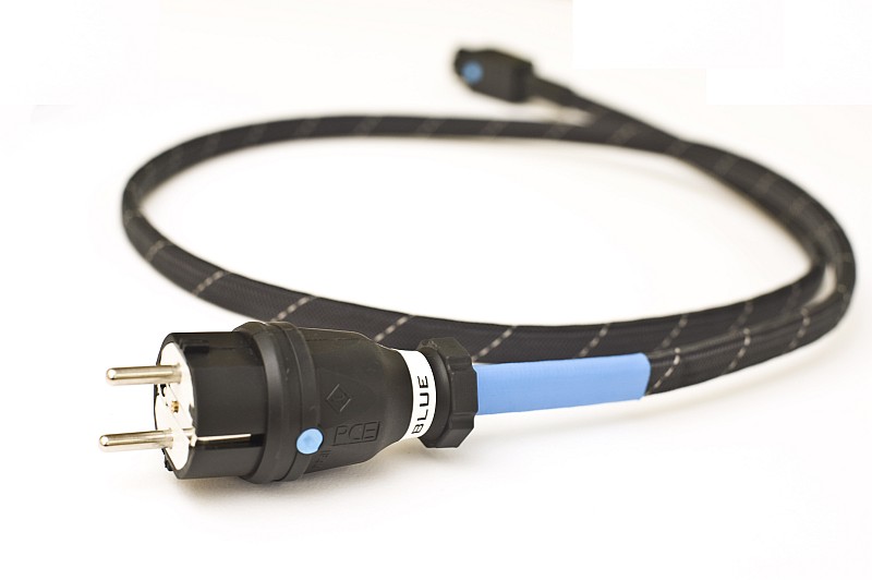 Enerr - Blue -Begagnad strömkabel - 2
