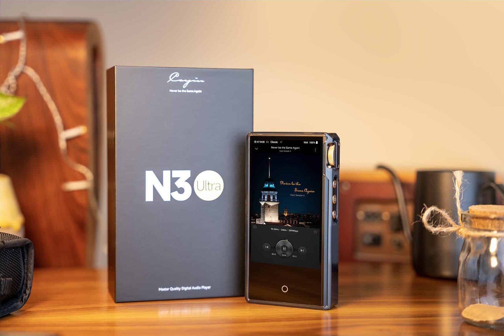 Cayin N3-Ultra DAP/DAC/Hörlursförstärkare med rör - 2