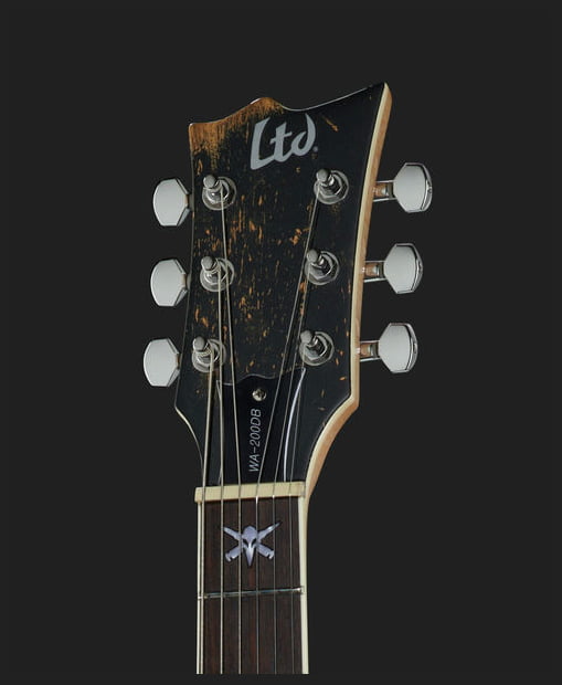 LTD WA-200 Warbird Distressed - Willie  Adler Signature Electric Guitar - 4