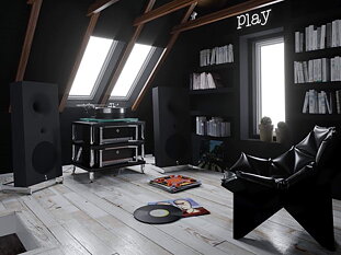 Avantgarde Acoustic Zero XD TA -  Hornhögtalare med aktiv bas