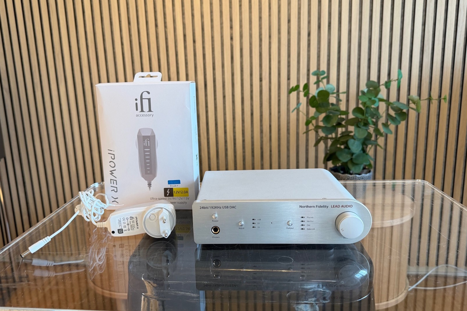 Led Audio NF DAC/Headamp & iFi iPowerX - Begagnad DAC