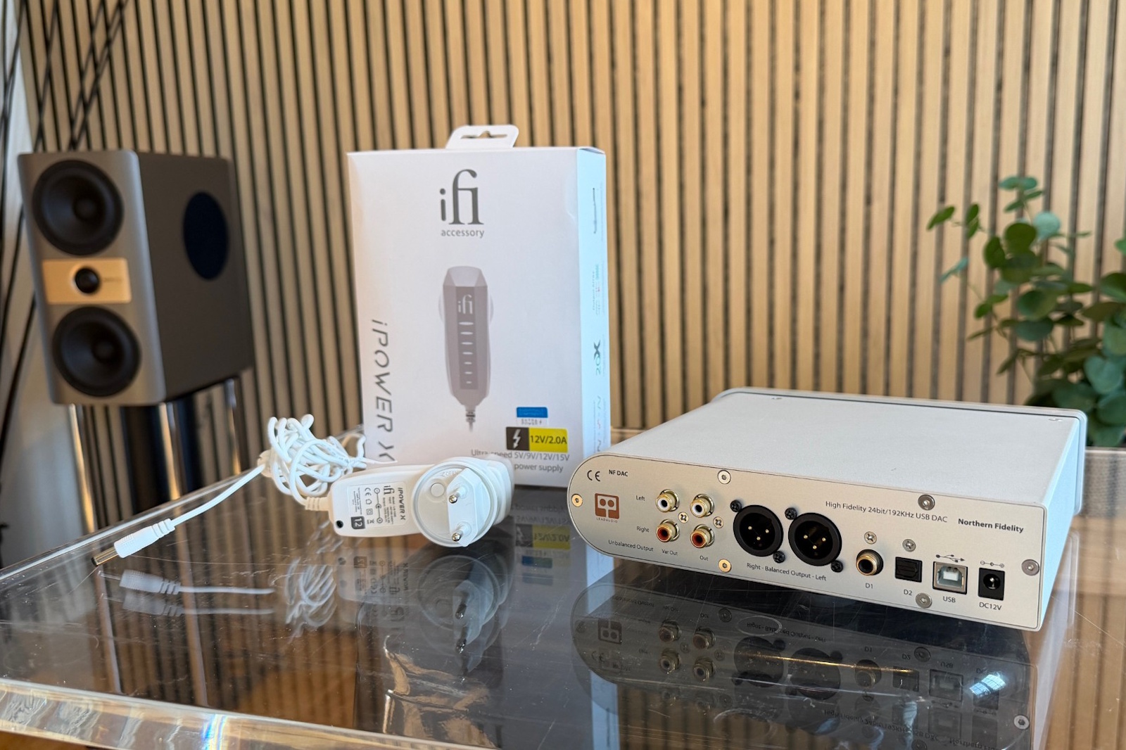 Led Audio NF DAC/Headamp & iFi iPowerX - Begagnad DAC - 2