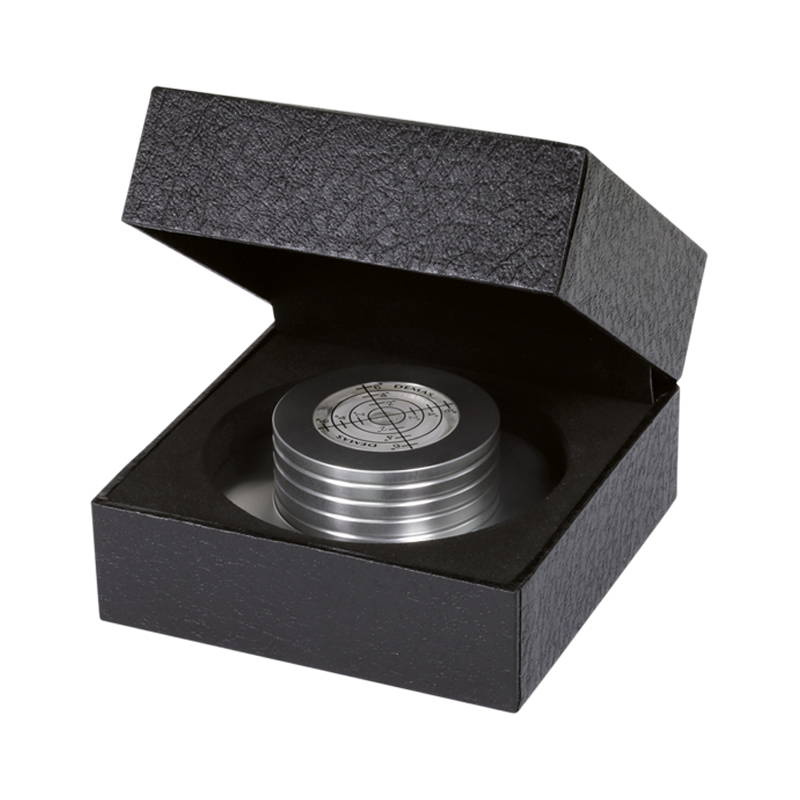 Dynavox PST-300 skivpuck i silver med libell - 4