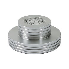 Dynavox PST-300 skivpuck i silver med libell