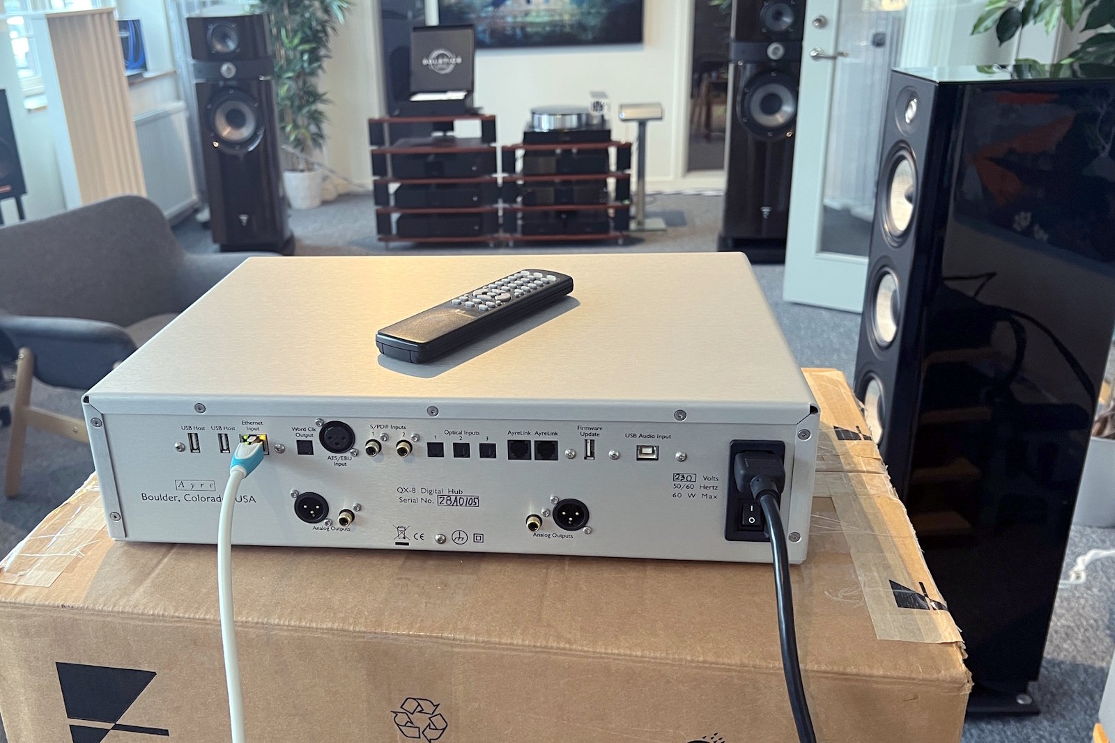 Ayre Acoustics QX-8 - "Full" - Begagnad DAC med streamer och förstegsfunktion - 3