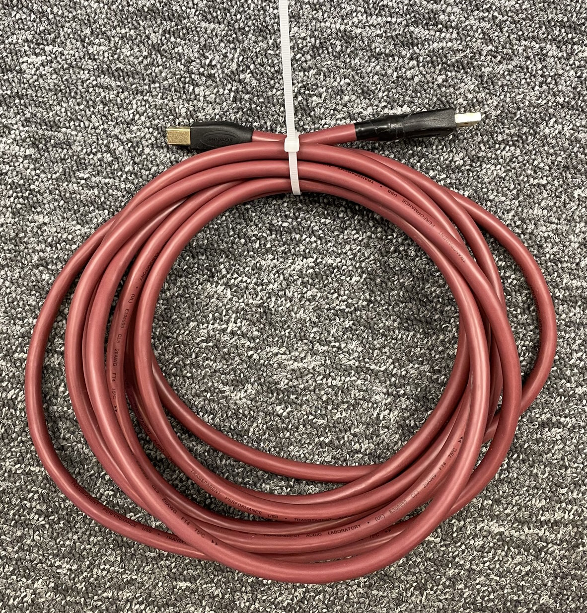 Transparent Performance USB 4,3m - Begagnad 