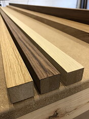 Wood on Wall - Avslutningslister