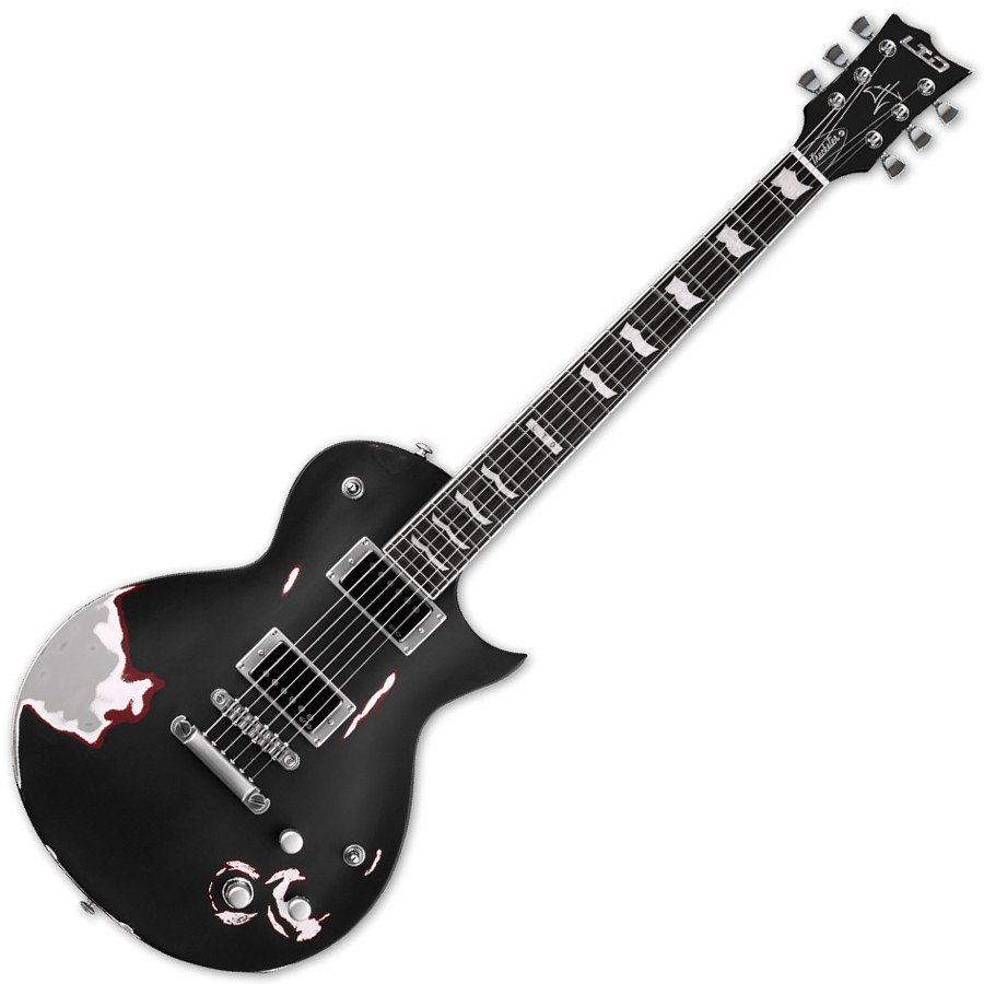 LTD HETFIELD TRUCKSTER BLKS - James Hetfield Signature Electric