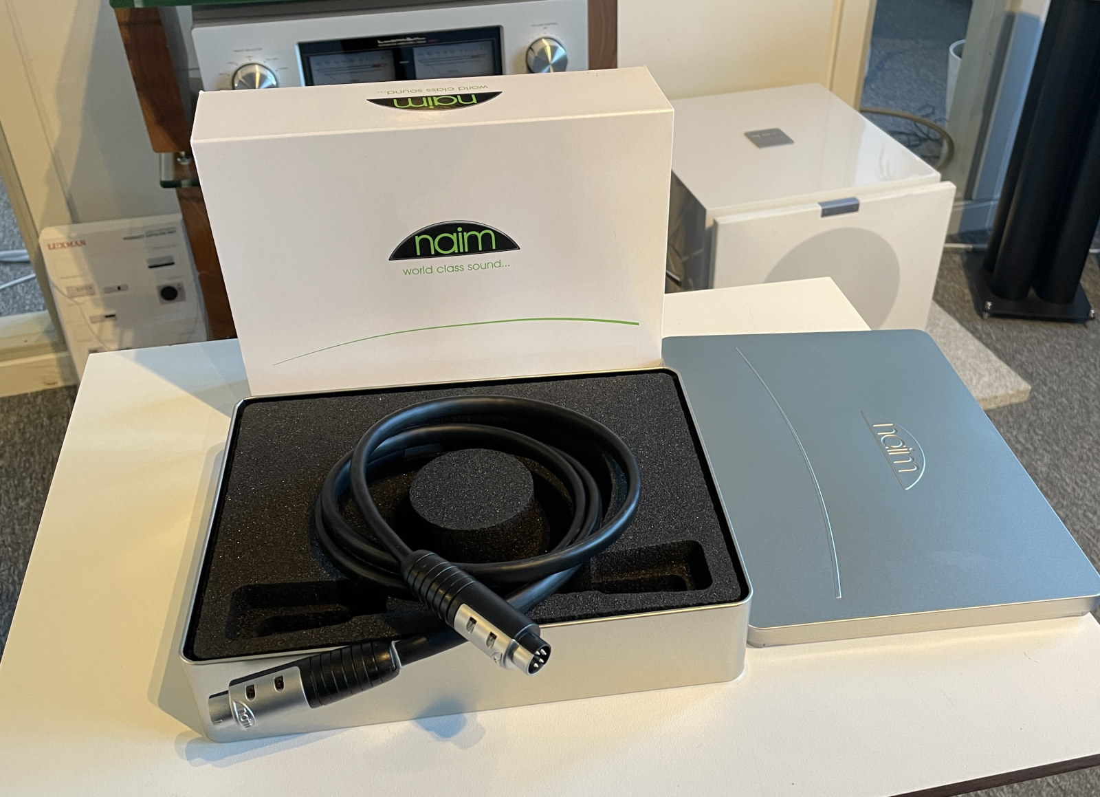 Naim Hi-Line Interconnect 1,3 meter - Begagnad signalkabel