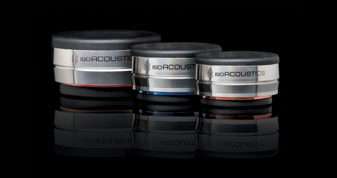  Isoacoustics Orea Bordeaux (Upp till 14.5kg per fot) - 4