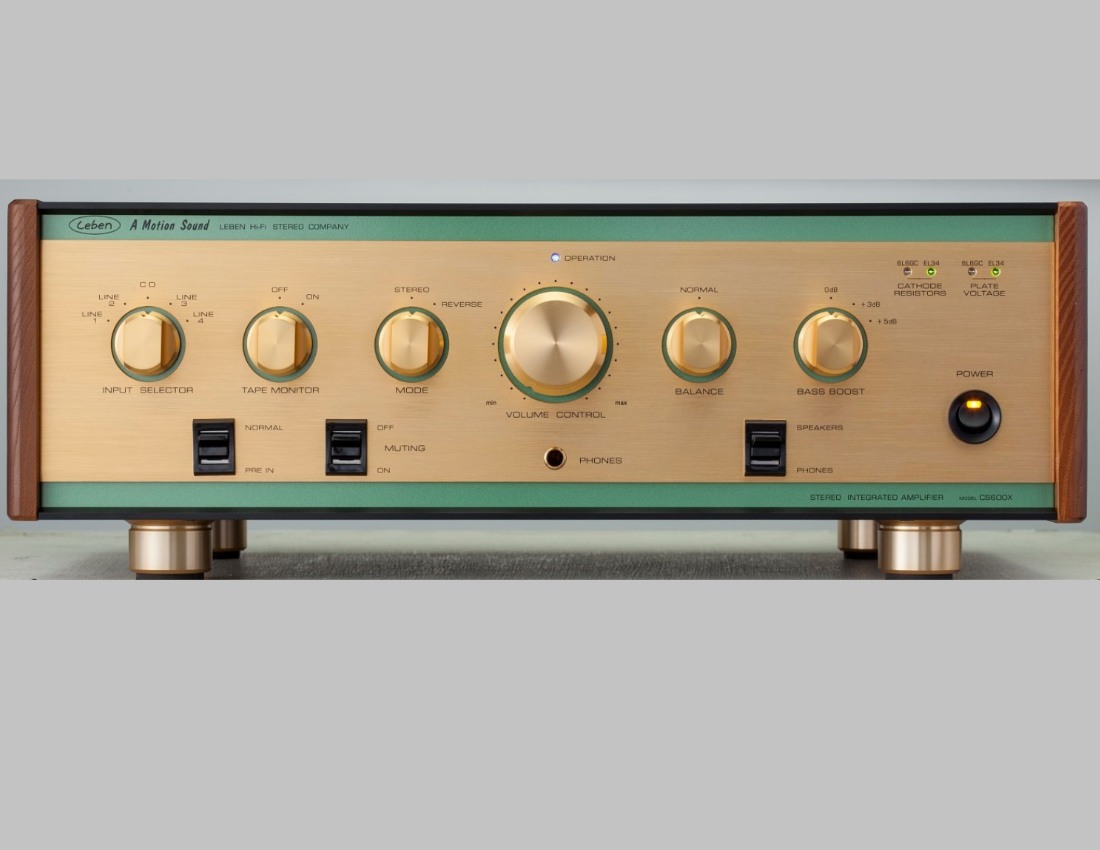 Leben CS-600X - Integrerad rörförstärkare - 2
