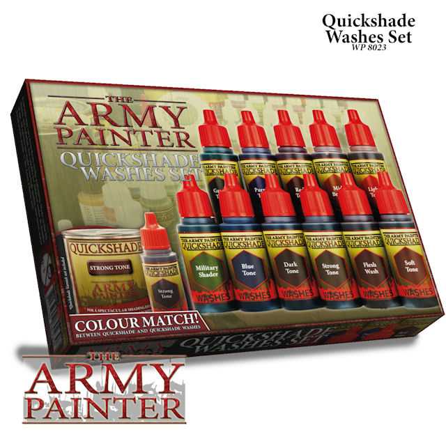 The Army Painter - Warpaints Washes Paint Set