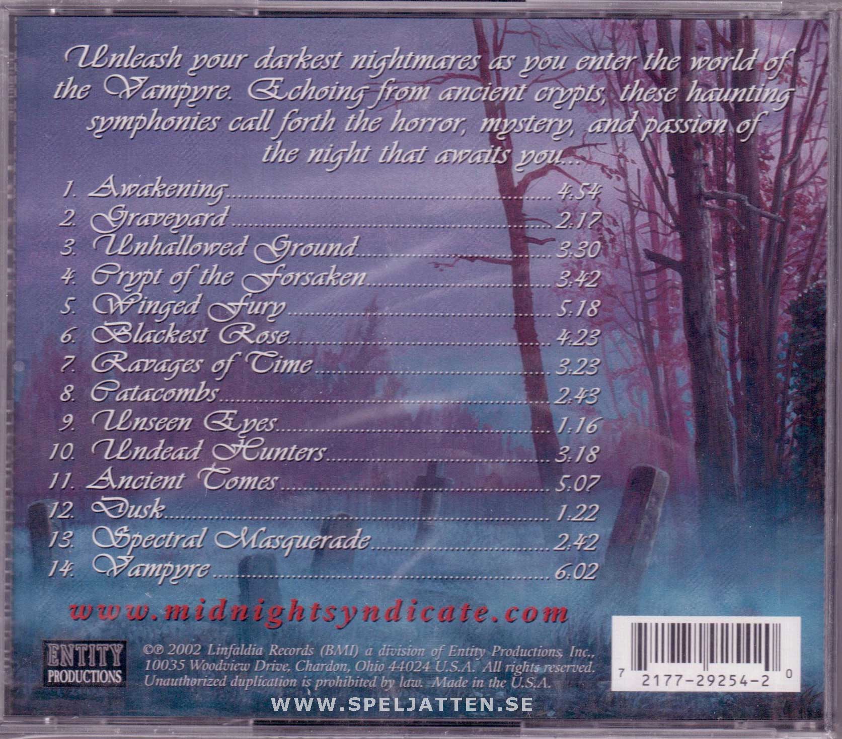 Vampyre - Symphonies from the Crypt - 2