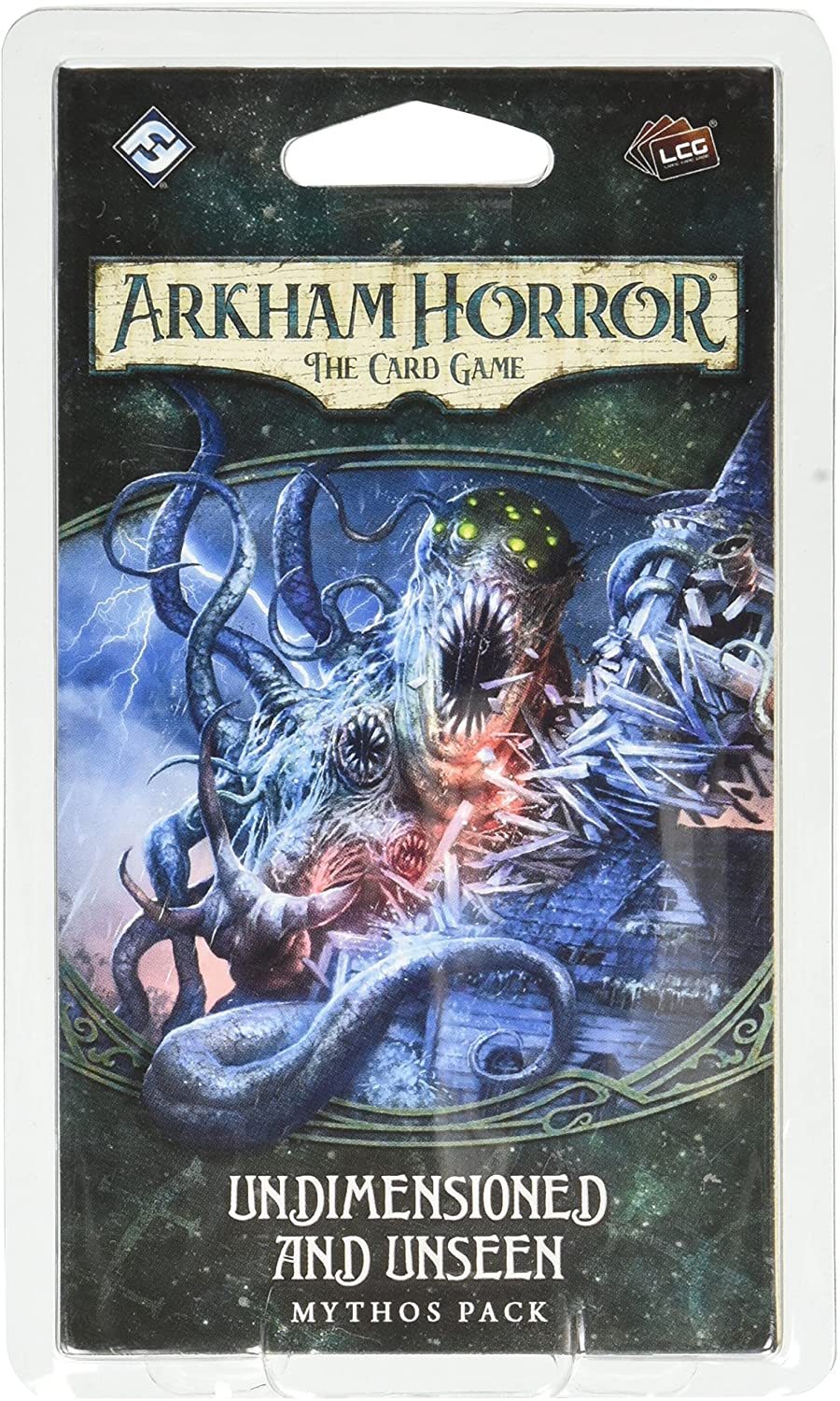 Undimensioned and Unseen Mythos Pack: Arkham Horror LCG Exp.