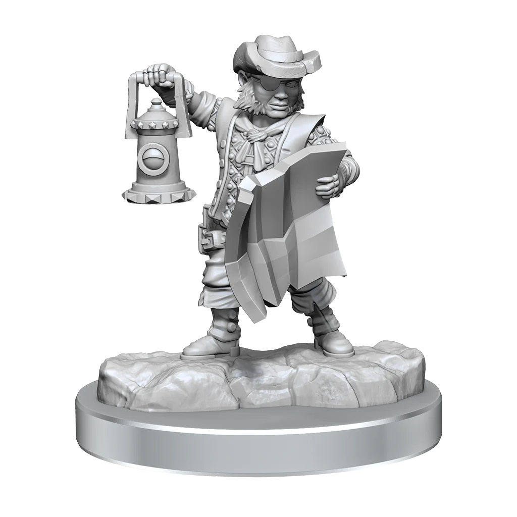D&D Frameworks: Male Halfling Rogue - 4