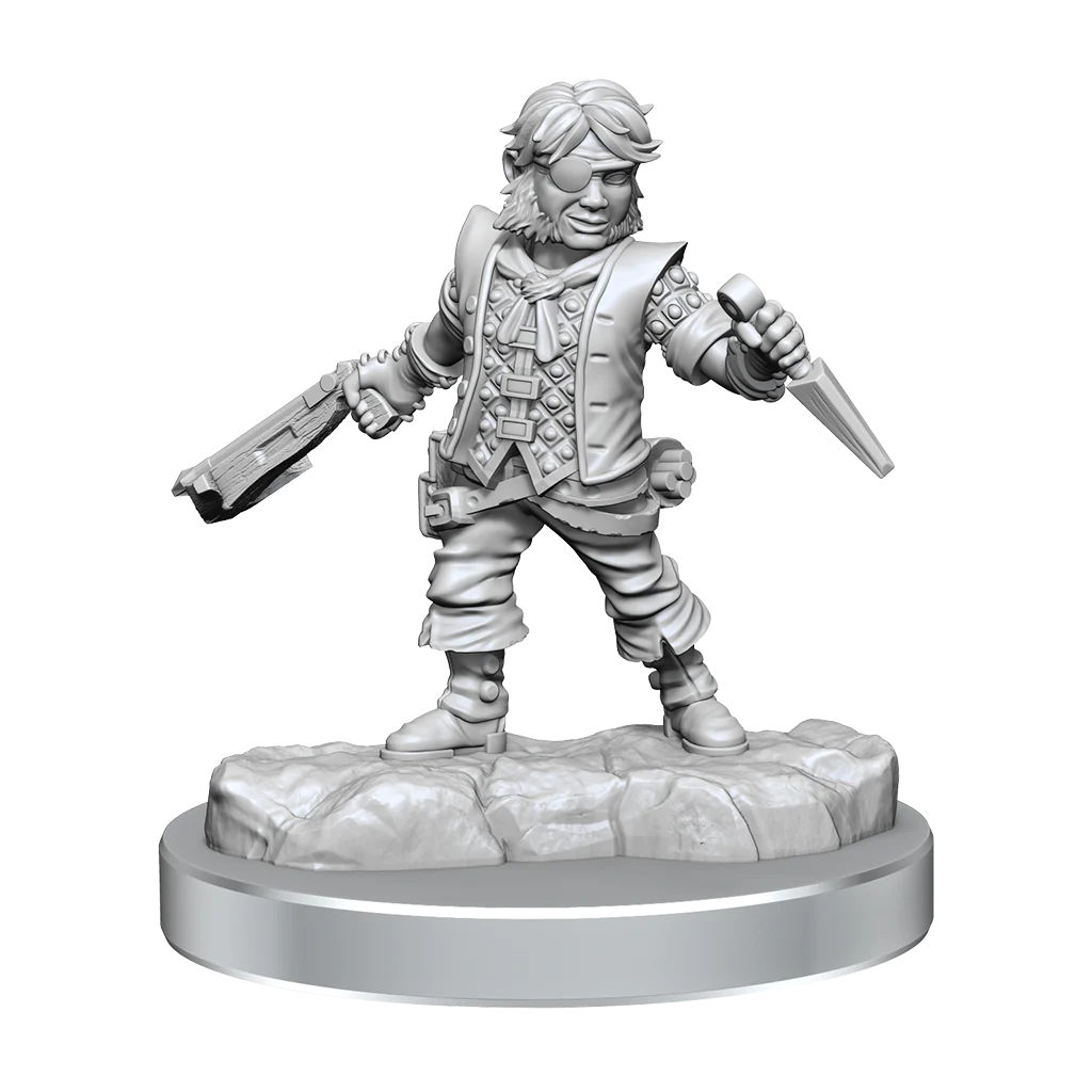 D&D Frameworks: Male Halfling Rogue - 2
