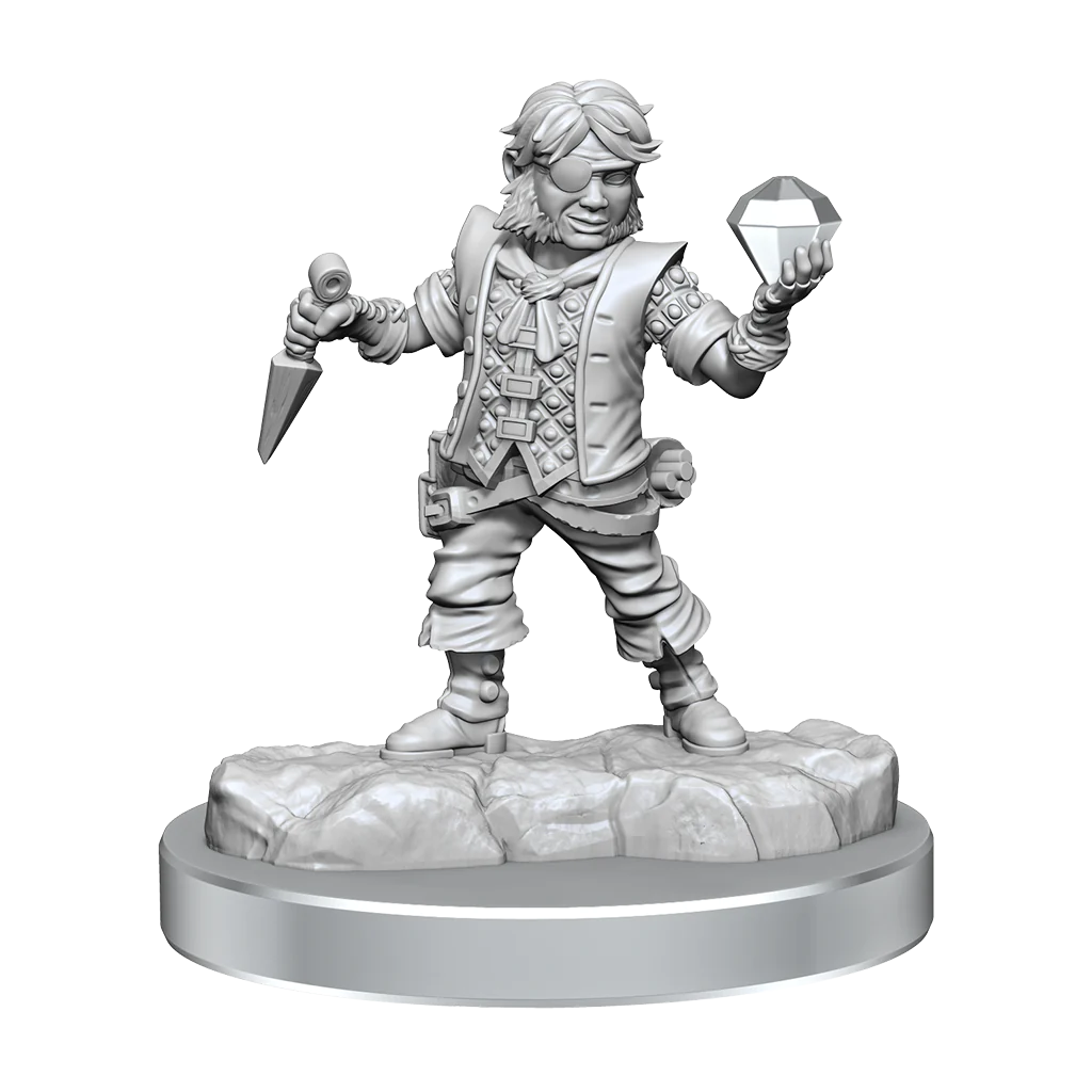 D&D Frameworks: Male Halfling Rogue - 3