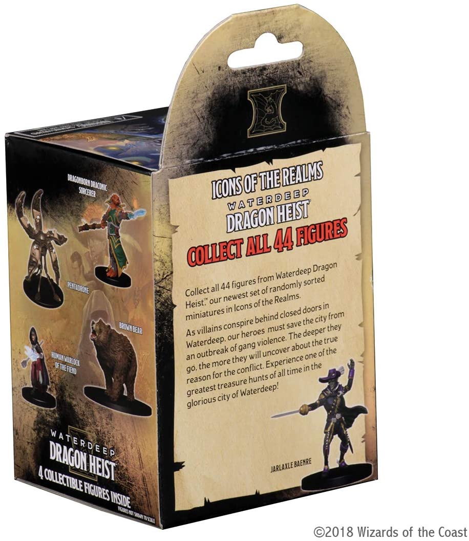 D&D Icons of the Realms Miniatures: Waterdeep Dragon Heist Booster Brick (8) - 5