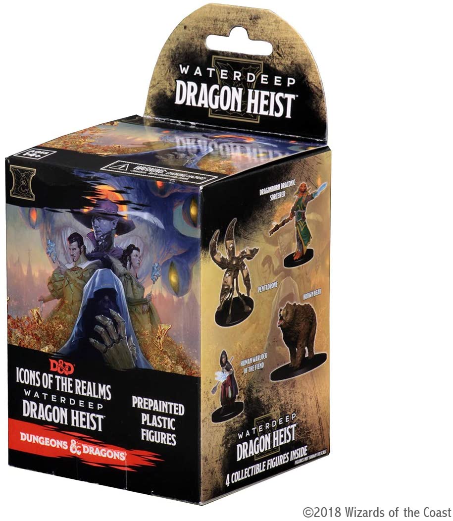 D&D Icons of the Realms Miniatures: Waterdeep Dragon Heist Booster Brick (8) - 4