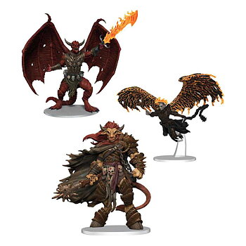 D&D Icons of the Realms Miniatures: Archdevils - Bael, Bel, and Zariel