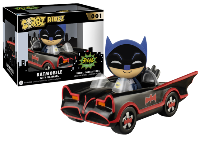 DORBZ Ridez #001 - Batman - 1966 Batmobile with Batman