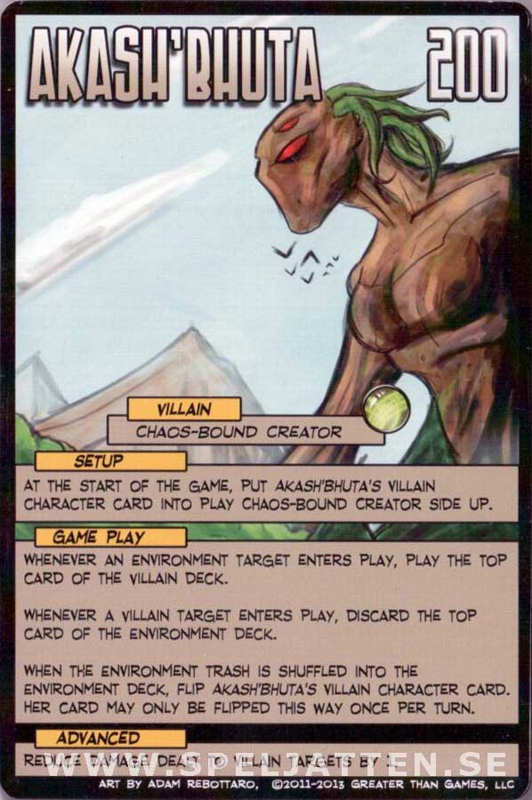 Sentinels of the Multiverse: Oversized Villain Cards - 2