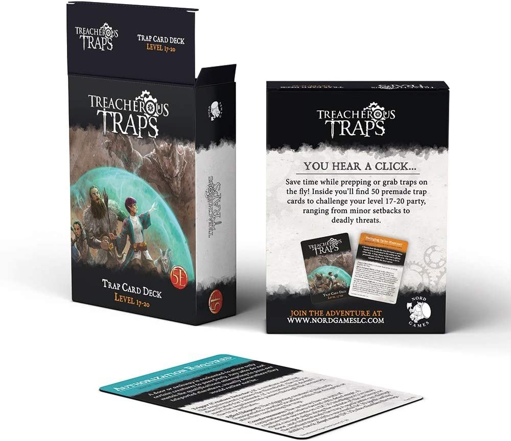 Treacherous Trap Deck: CR 17-20 - 2