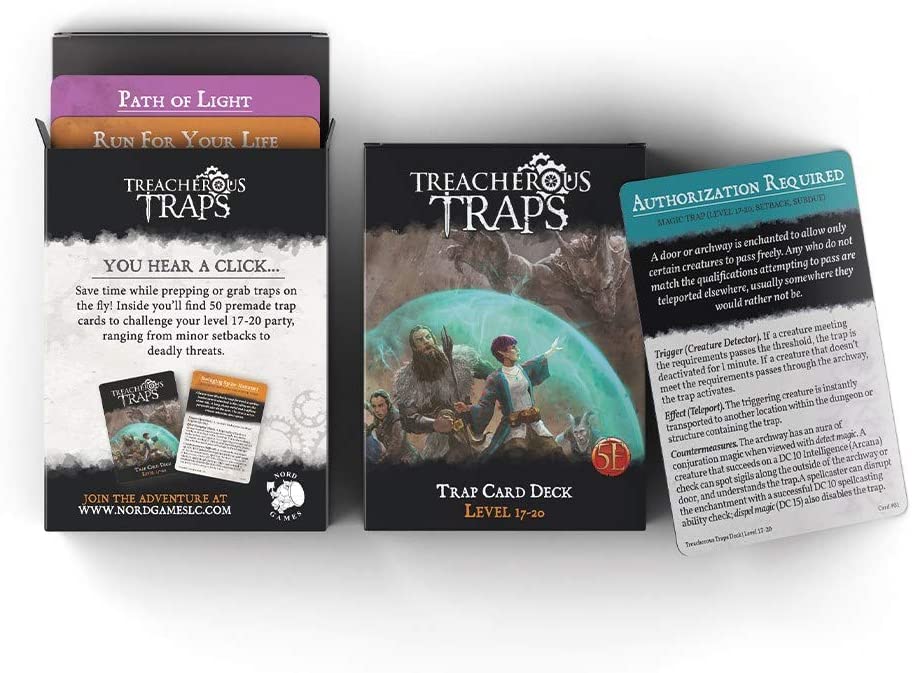 Treacherous Trap Deck: CR 17-20 - 3