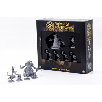 Animal Adventures RPG Rat King of Gullet Cove