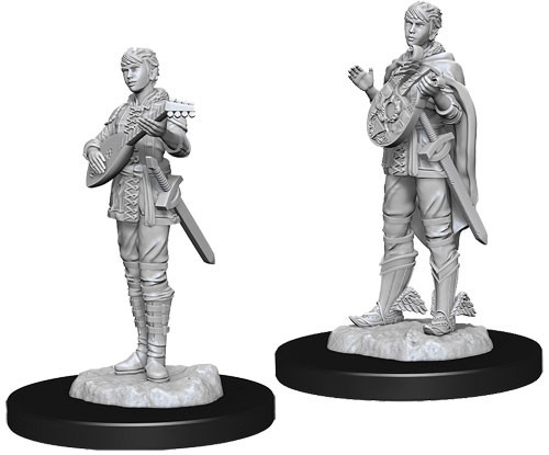 D&D Nolzurs Marvelous Miniatures: Female Half-Elf Bard