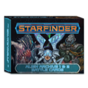 Starfinder Alien Archive 1 & 2 Battle Cards