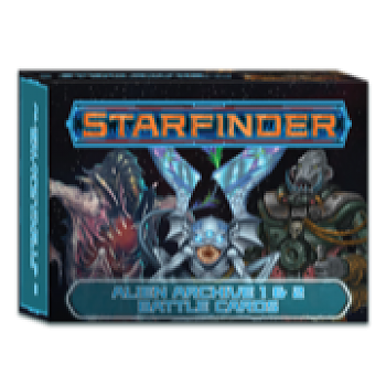 Starfinder Alien Archive 1 & 2 Battle Cards