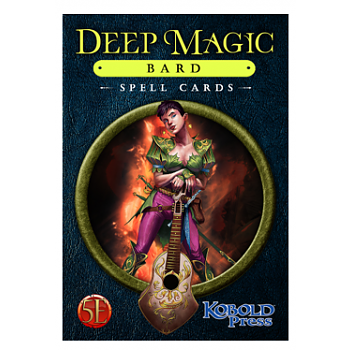 Deep Magic Spell Cards: Bard