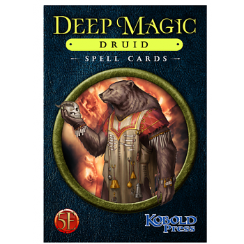 Deep Magic Spell Cards: Druid