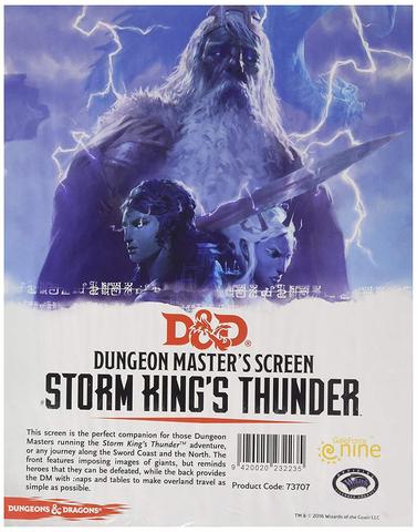 Dungeons & Dragons Storm King's Thunder: DM Screen