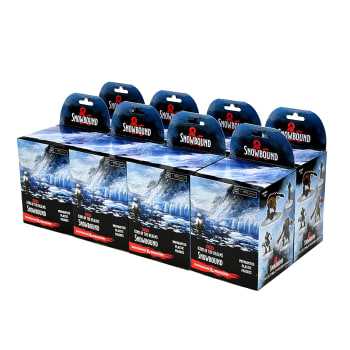 D&D Icons of the Realms Miniatures:  Snowbound Booster Brick (8)