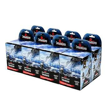 D&D Icons of the Realms Miniatures:  Snowbound Booster Brick (8)