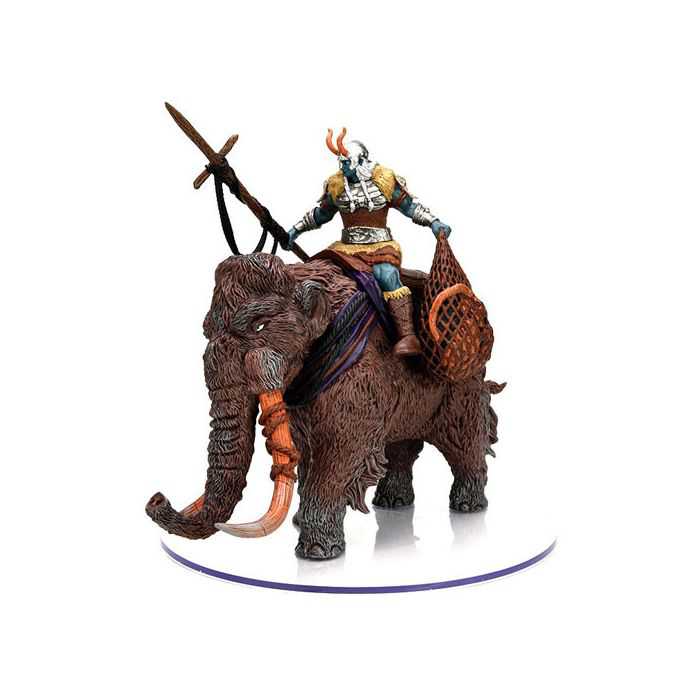 D&D Icons of the Realms Miniatures:  Snowbound Frost Giant and Mammoth Premium Set - 2