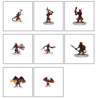 D&D Icons of the Realms Miniatures:  Kobold Warband