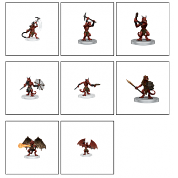 D&D Icons of the Realms Miniatures:  Kobold Warband