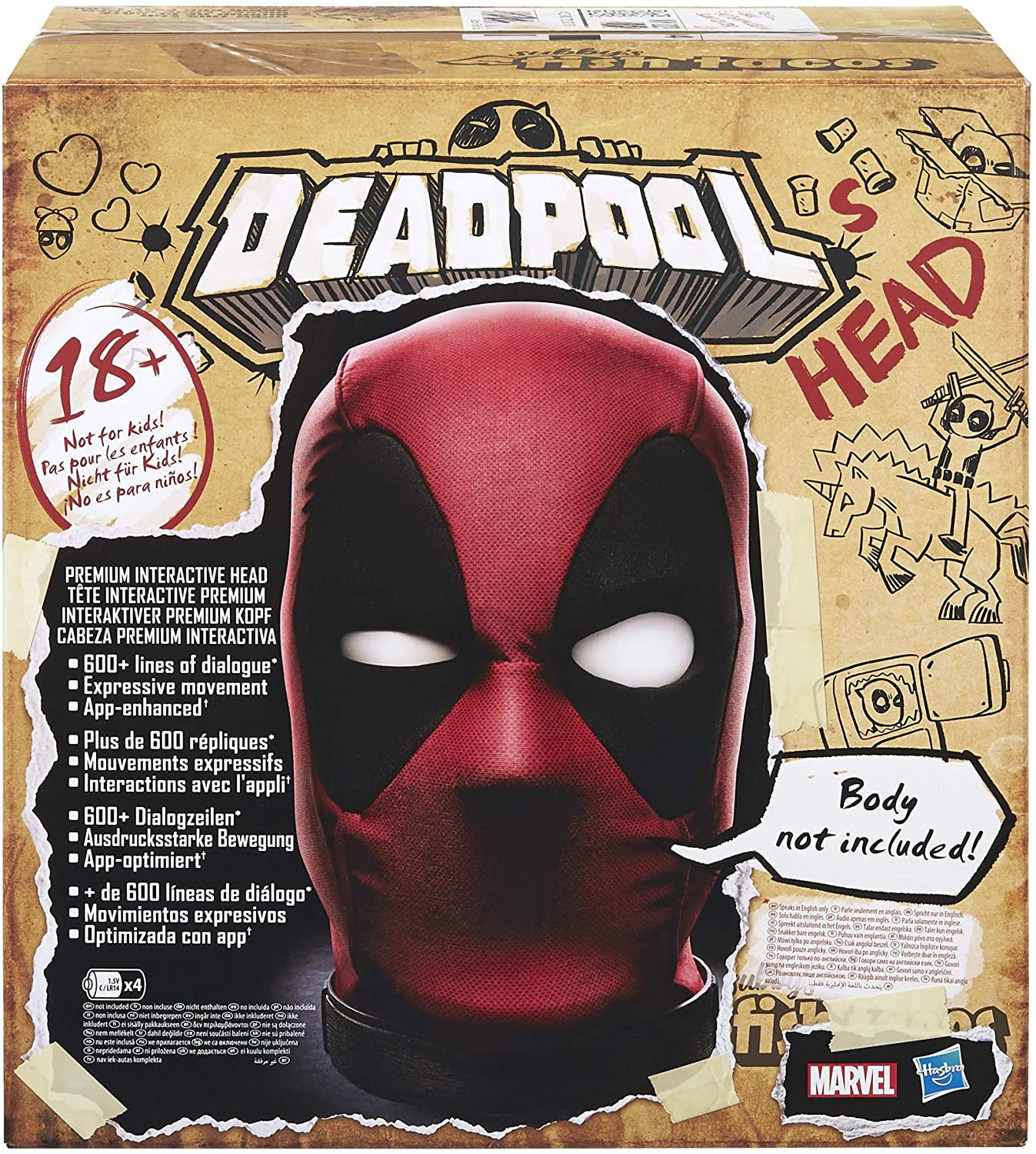Marvel Legends Premium - Deadpool's Interactive Head
