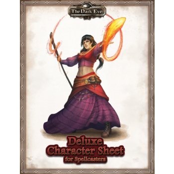 The Dark Eye Deluxe Character Sheets Magic-users