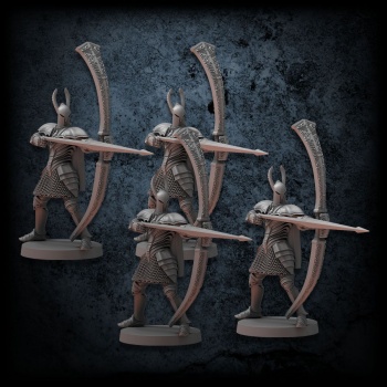 Dark Souls RPG - Silver Knight Greatbowmen
