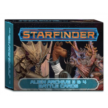 Starfinder Alien Archive 3 & 4 Battle Cards