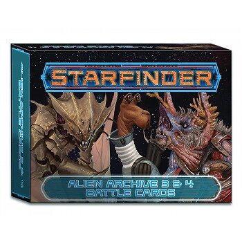 Starfinder Alien Archive 3 & 4 Battle Cards