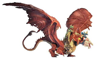D&D Icons of the Realms Miniatures: Gargantuan Tiamat