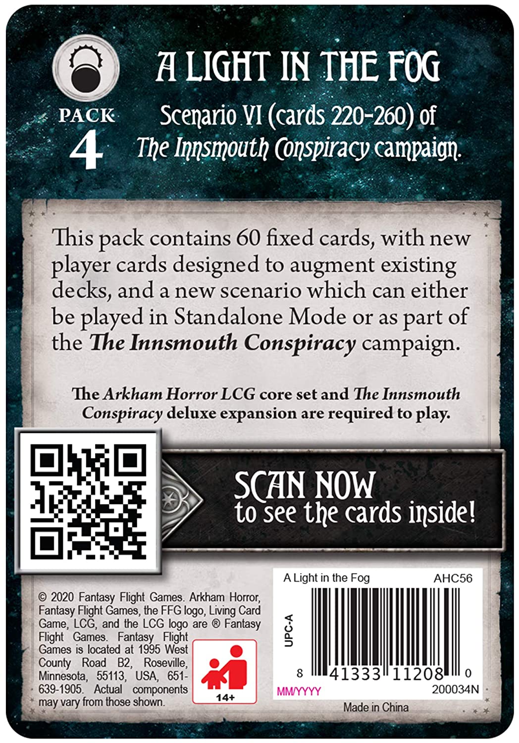 Arkham Horror: The Card Game - A Light In The Fog - 2