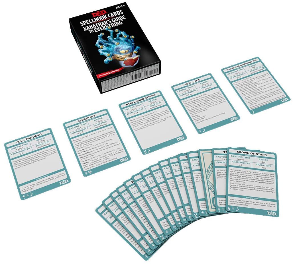 Dungeons & Dragons - Xanathar's Guide to Everything Spellbook Cards - 4