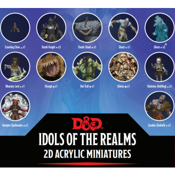 D&D Idols of the Realms: Boneyard: 2D Set 1 - 2