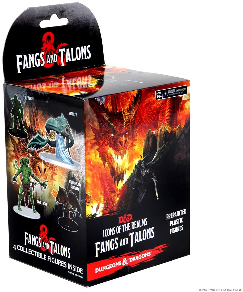 D&D Icons of the Realms: Fangs and Talons Booster Brick (8) - 3